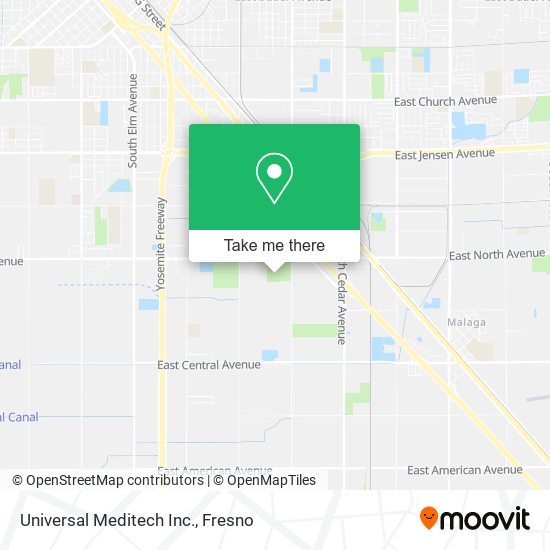 Universal Meditech Inc. map