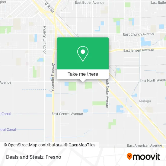 Mapa de Deals and Stealz