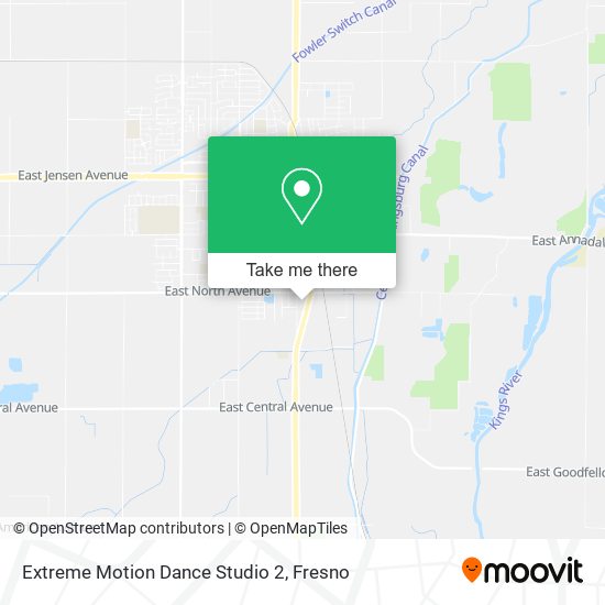 Extreme Motion Dance Studio 2 map