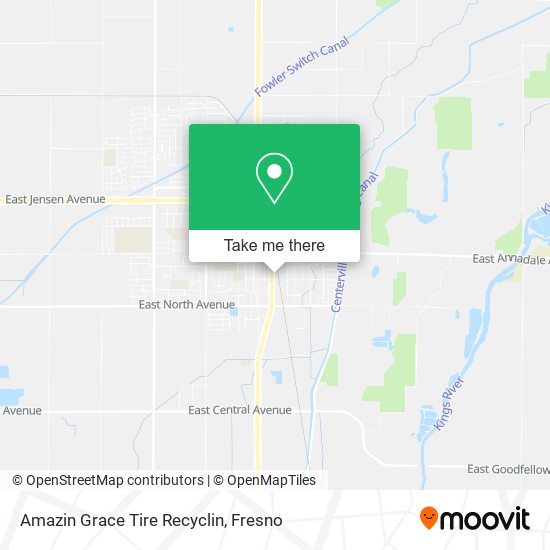Mapa de Amazin Grace Tire Recyclin