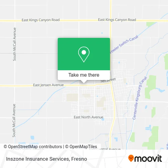 Inszone Insurance Services map