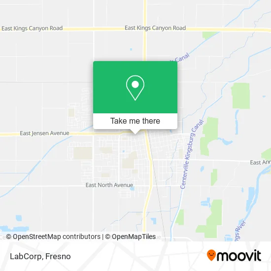 LabCorp map