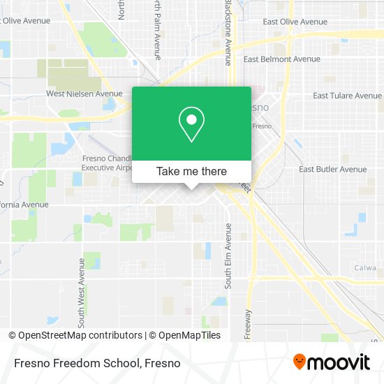 Mapa de Fresno Freedom School