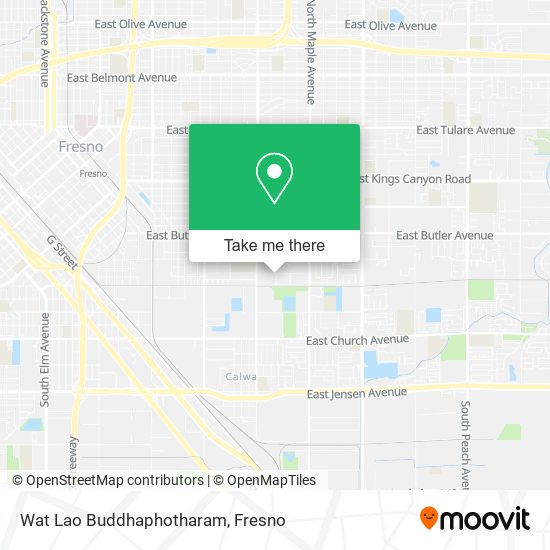 Mapa de Wat Lao Buddhaphotharam