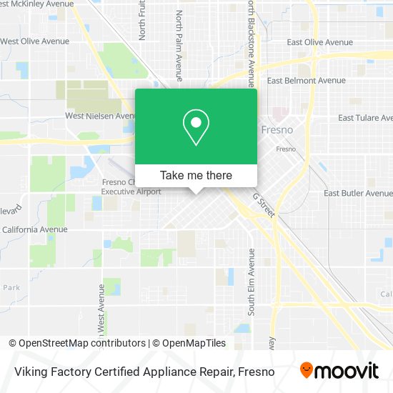 Mapa de Viking Factory Certified Appliance Repair