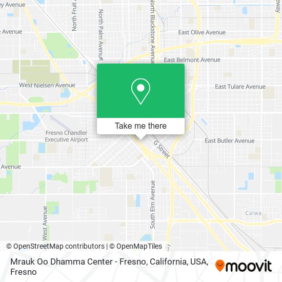 Mrauk Oo Dhamma Center - Fresno, California, USA map