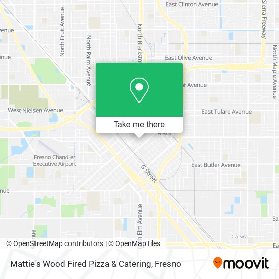 Mattie's Wood Fired Pizza & Catering map