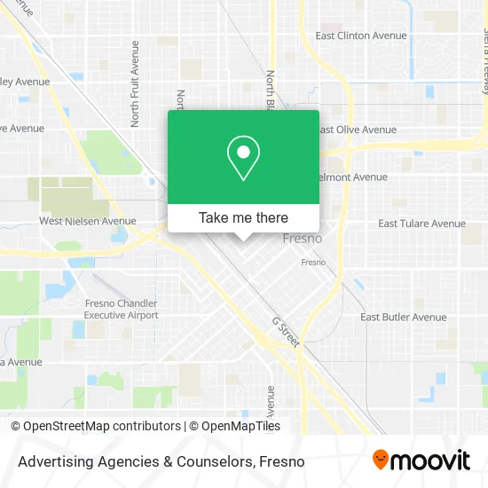 Mapa de Advertising Agencies & Counselors