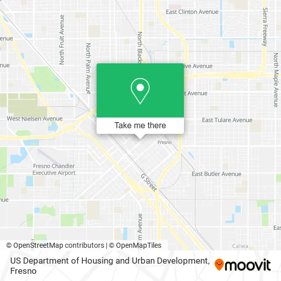 Mapa de US Department of Housing and Urban Development
