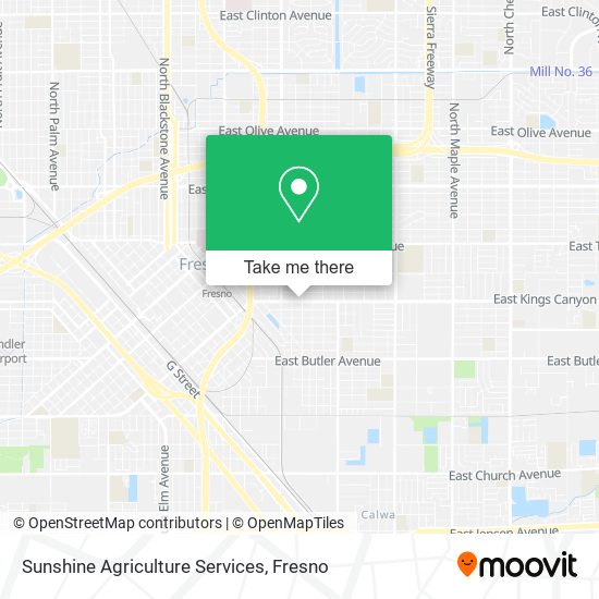 Sunshine Agriculture Services map