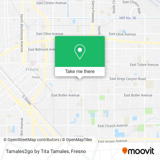 Tamales2go by Tita Tamales map