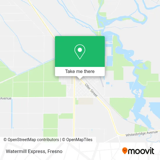 Watermill Express map