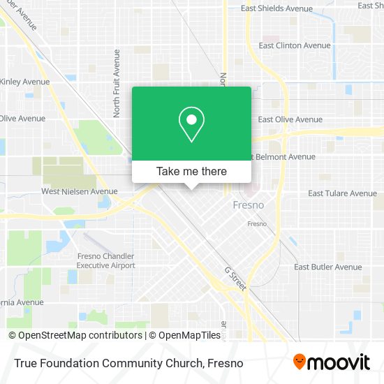 True Foundation Community Church map