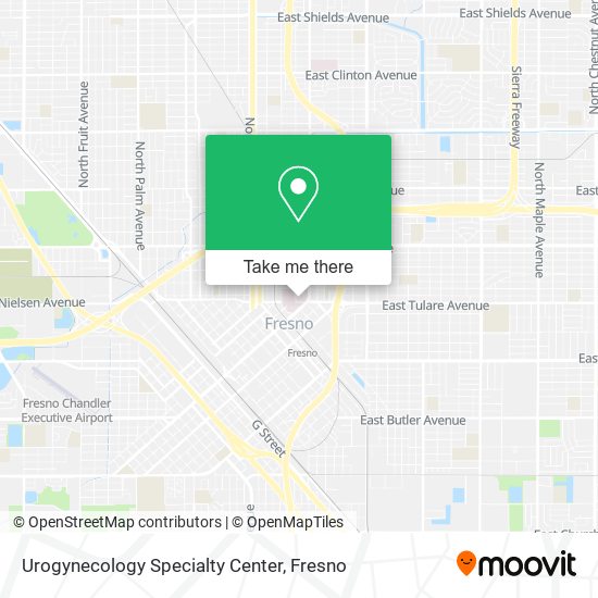 Urogynecology Specialty Center map