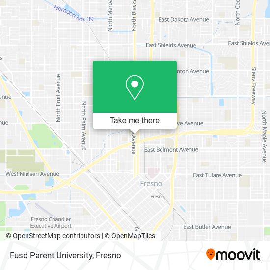 Fusd Parent University map