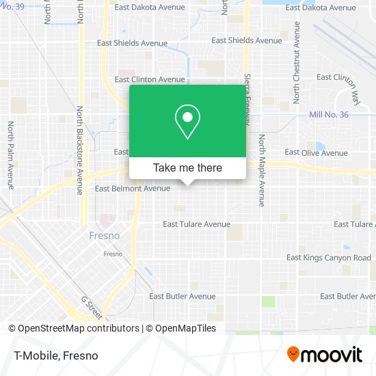 T-Mobile map