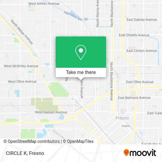 CIRCLE K map