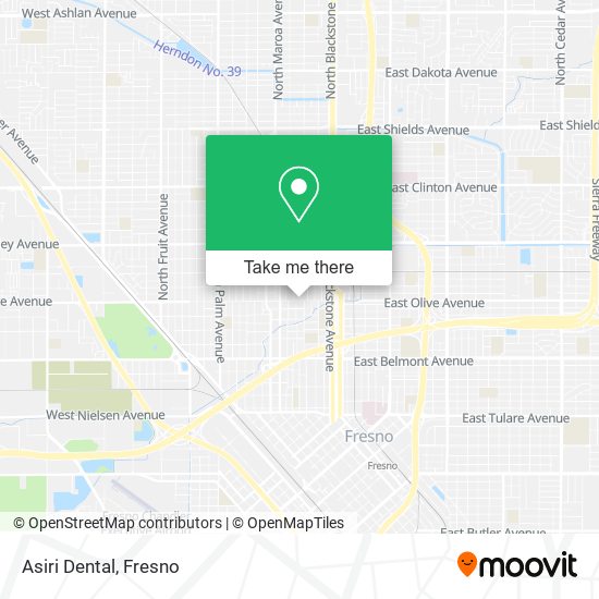 Mapa de Asiri Dental