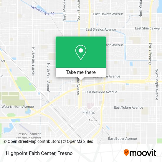 Highpoint Faith Center map