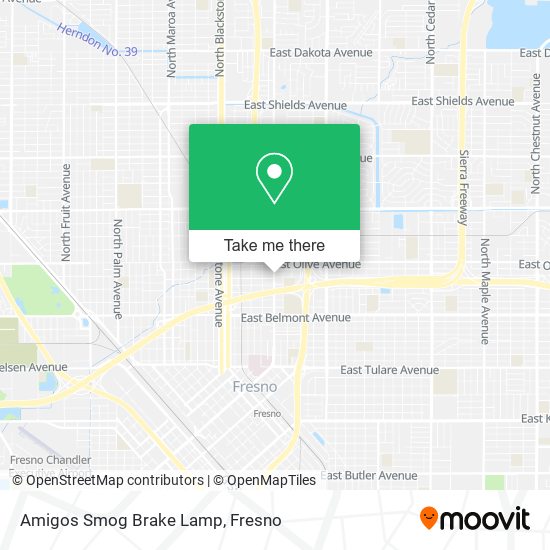 Mapa de Amigos Smog Brake Lamp