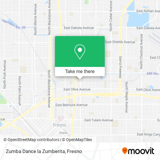 Zumba Dance la Zumberita map