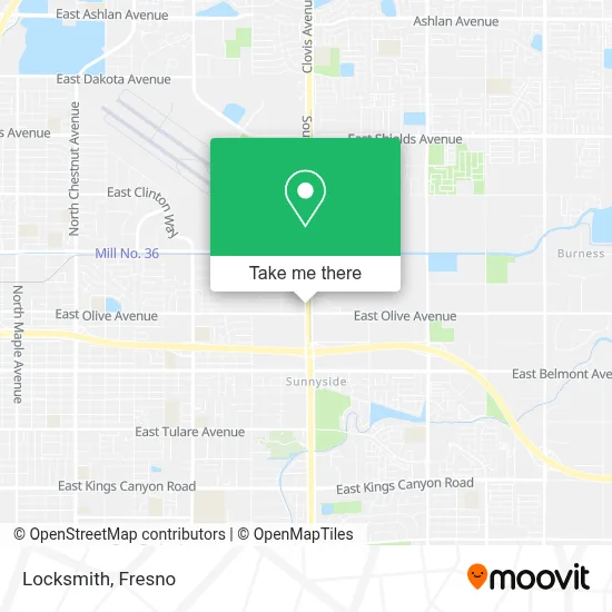 Locksmith map