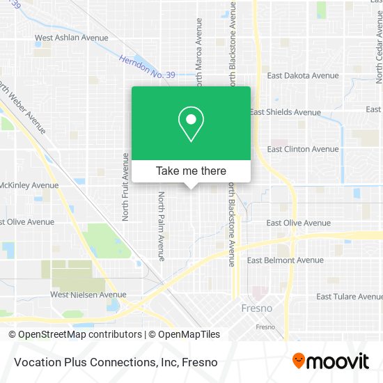 Mapa de Vocation Plus Connections, Inc