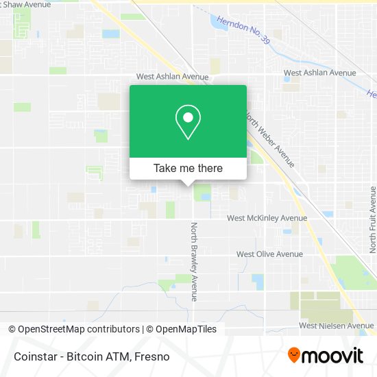 Coinstar - Bitcoin ATM map