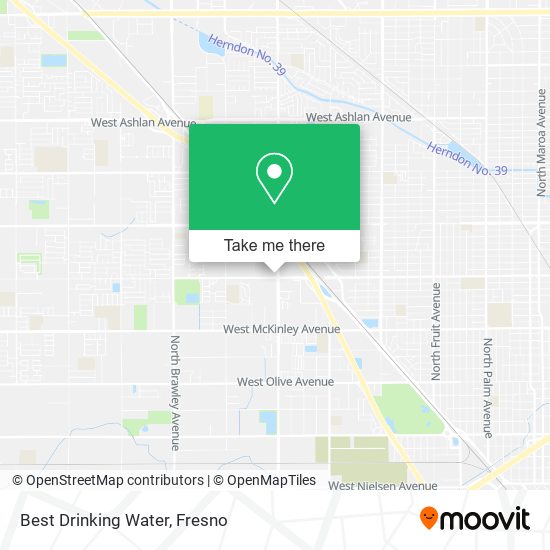 Best Drinking Water map