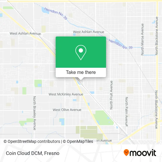 Mapa de Coin Cloud DCM