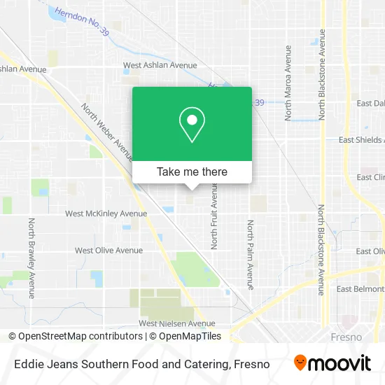 Mapa de Eddie Jeans Southern Food and Catering