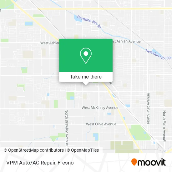 VPM Auto/AC Repair map
