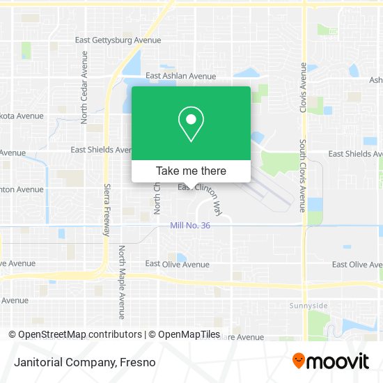 Mapa de Janitorial Company