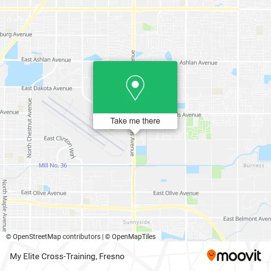 My Elite Cross-Training map