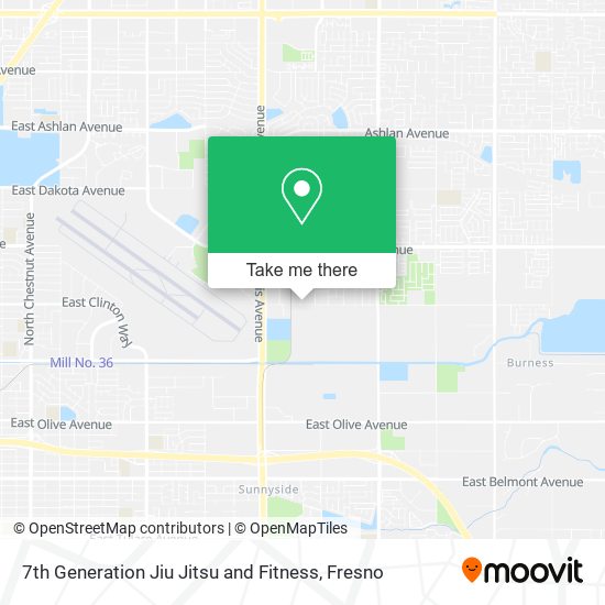 7th Generation Jiu Jitsu and Fitness map