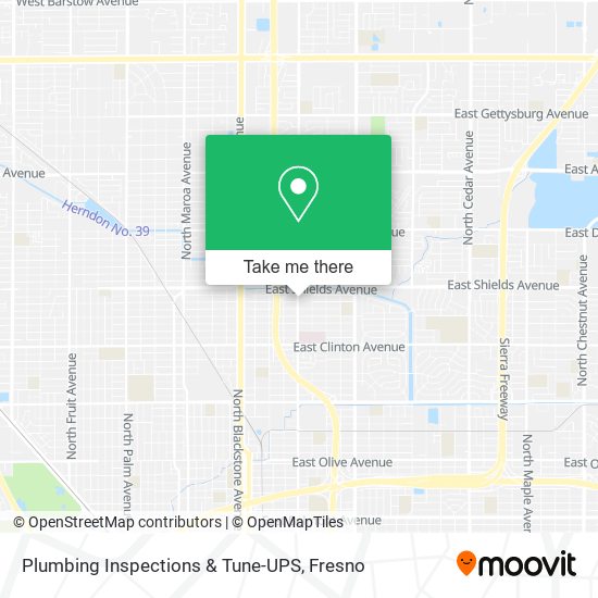 Plumbing Inspections & Tune-UPS map