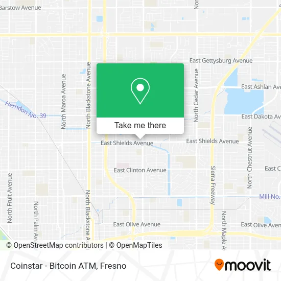 Coinstar - Bitcoin ATM map