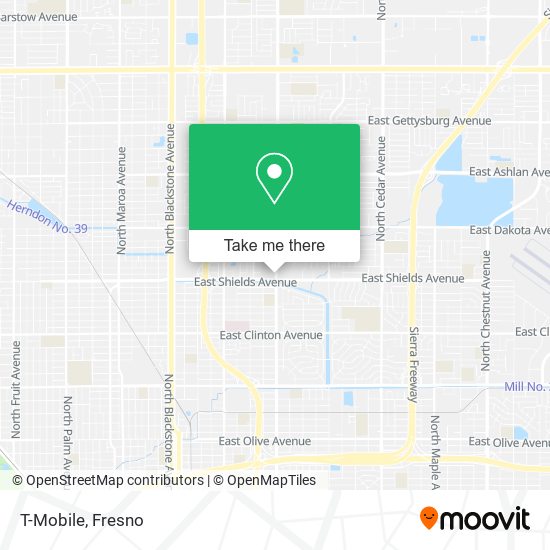 T-Mobile map