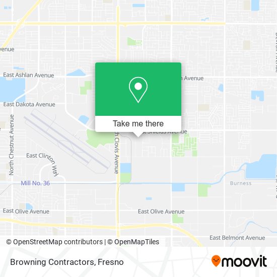 Browning Contractors map