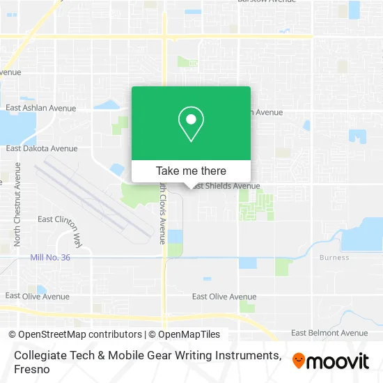 Mapa de Collegiate Tech & Mobile Gear Writing Instruments
