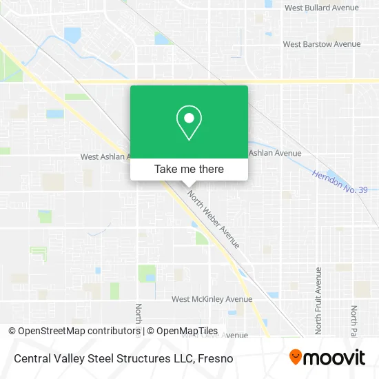 Mapa de Central Valley Steel Structures LLC