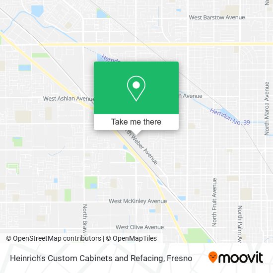 Mapa de Heinrich's Custom Cabinets and Refacing