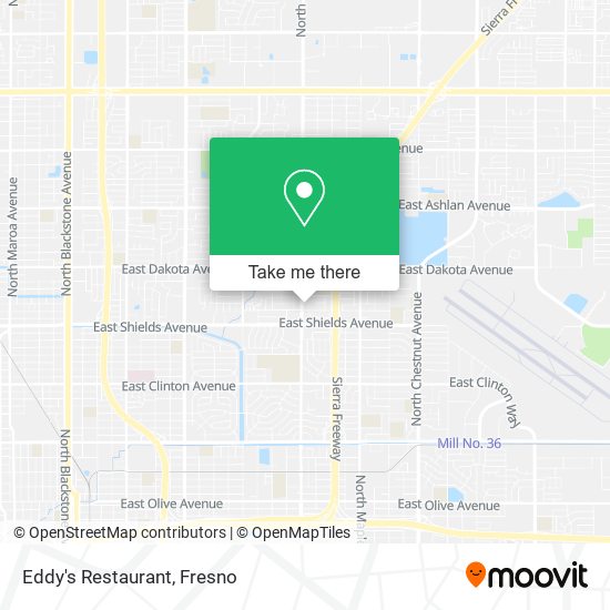 Eddy's Restaurant map