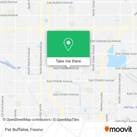Pat Buffaloe map