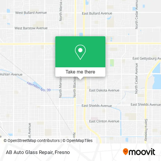 AB Auto Glass Repair map