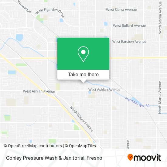Conley Pressure Wash & Janitorial map