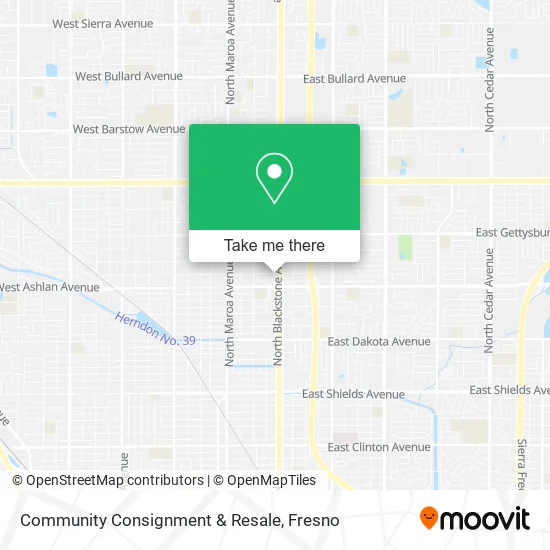 Community Consignment & Resale map
