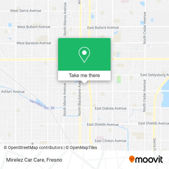 Mirelez Car Care map