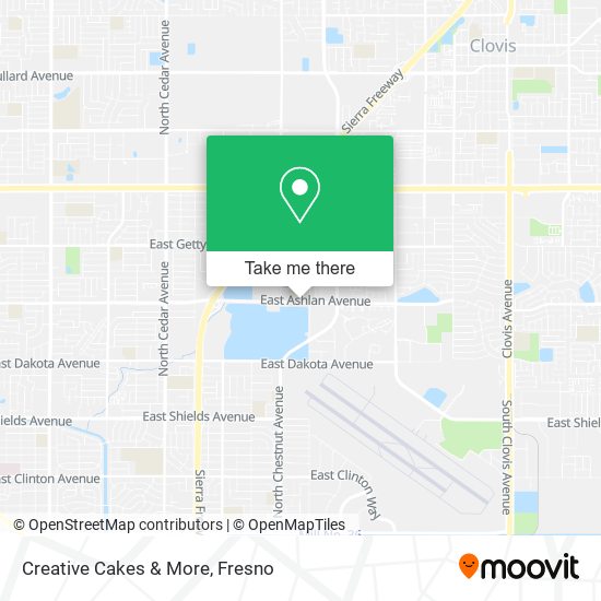 Creative Cakes & More map