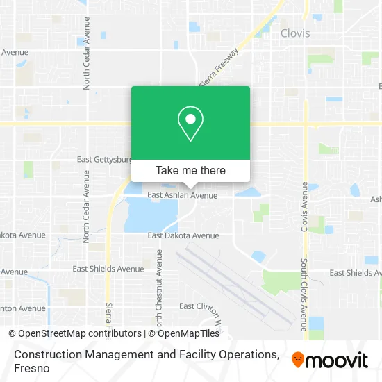Mapa de Construction Management and Facility Operations